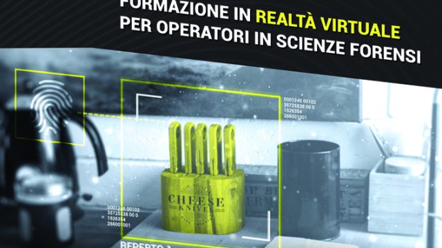 Arriva Crime Training, la piattaforma che fa vivere la scena del crimine con la realtà virtuale