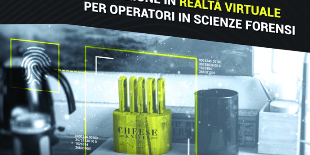 Arriva Crime Training, la piattaforma che fa vivere la scena del crimine con la realtà virtuale